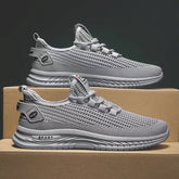 Zapatos deportivos de moda para hombre, transpirables, suaves y casuales.
